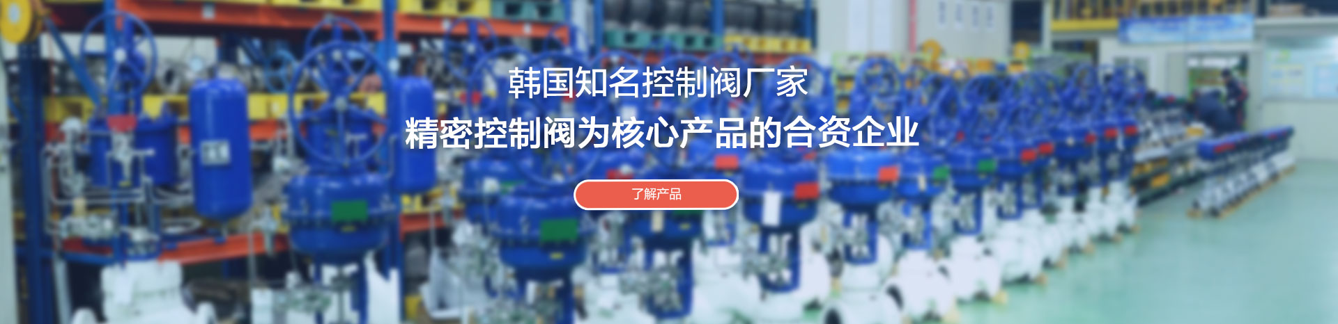 韩国精密控制阀、调节阀厂家